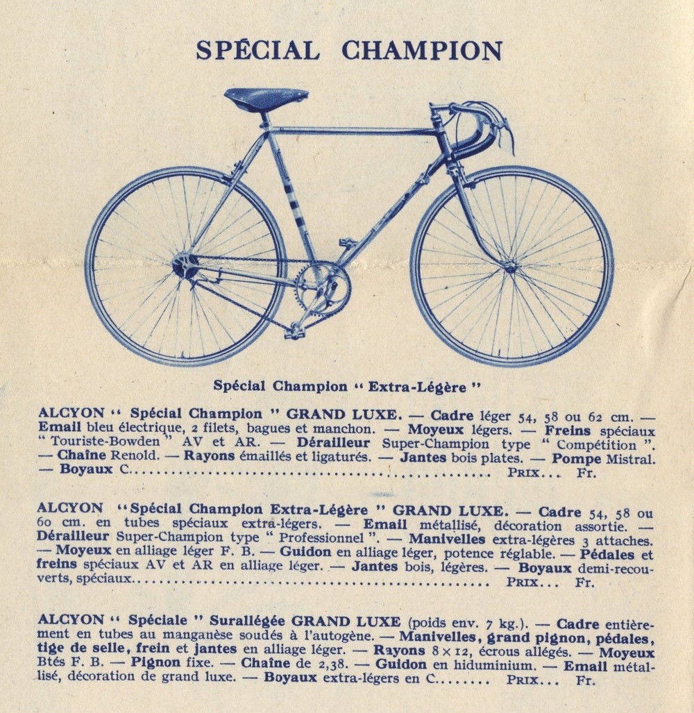 Vélo alcyon best sale