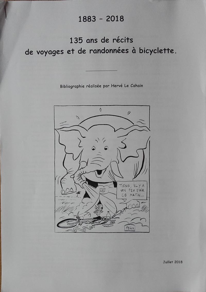 135 ans de récit de voyages et de randonnées à bicyclette