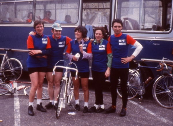 1979 04 14 à Bourg St Andéol après la Flèche Vélocio