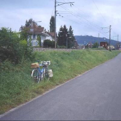 1992 08 04 superbe piste cyclable à Madliswil