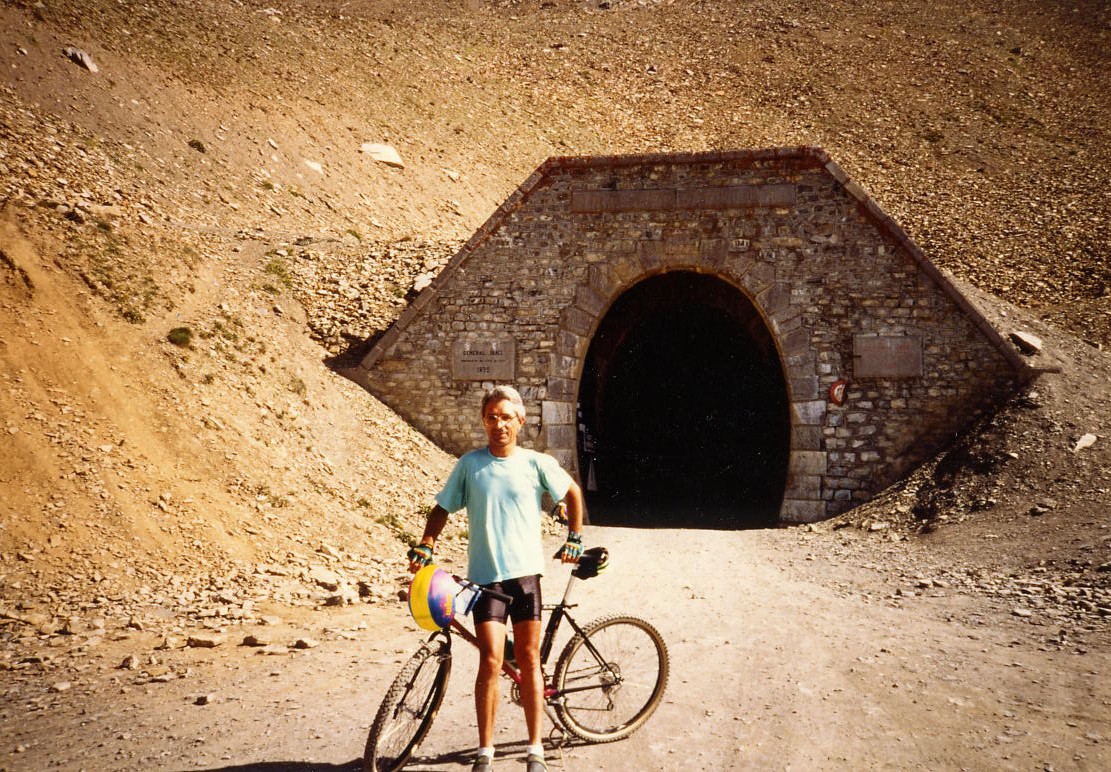 21 août 1993 l'entrée du tunnel du Parpaillon versant Crévoux