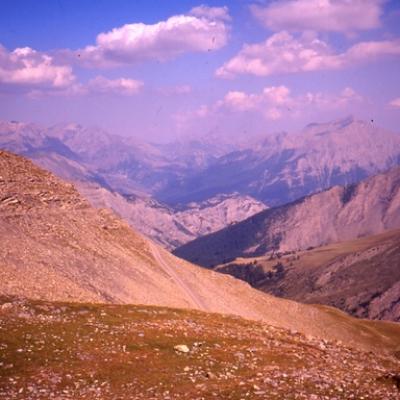 le col de Girabeau à 2 445 mètres d'altitude