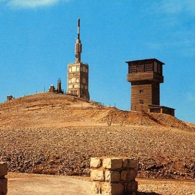 le sommet du Mont Ventoux 1912 m