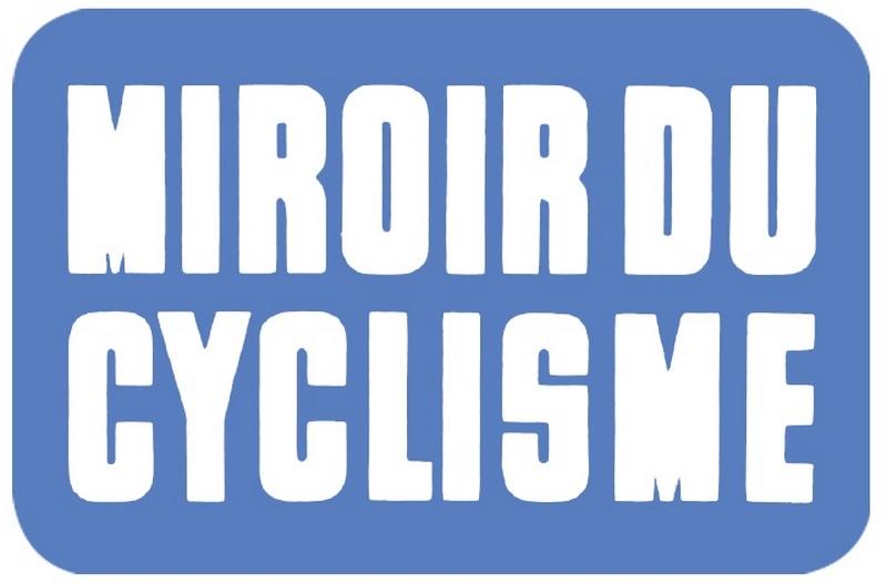 Logo miroir du cyclisme